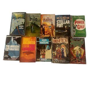 Vintage & Newer Sci-Fi, Fantasy and Fiction 20 Paperback Lot [9/20]